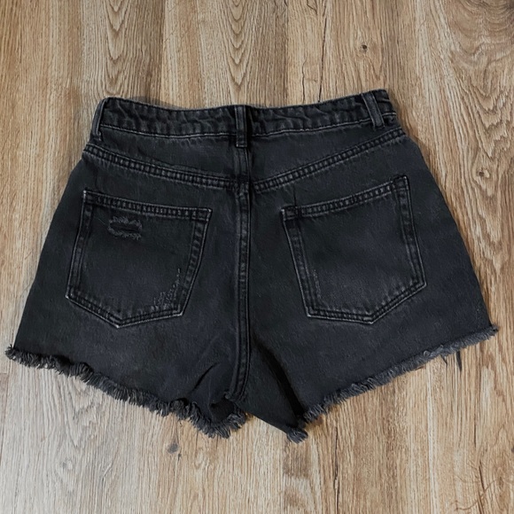 Wild Fable Black Ripped Jean Shorts - Picture 2 of 4